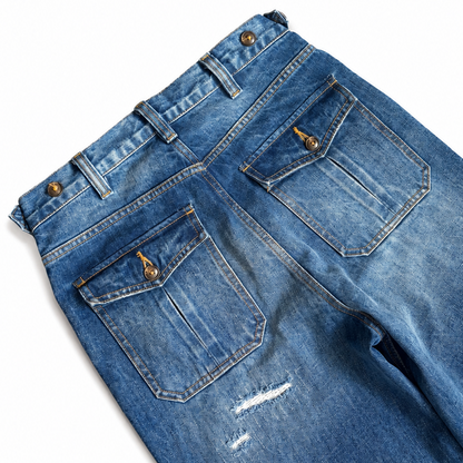 distressed denim