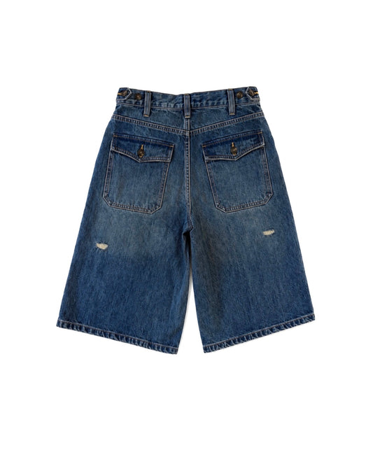 Distressed jorts
